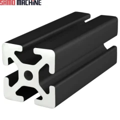 پروفیل آلومینیوم شیاردار 40×40 مشکی