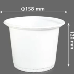 سطل یکبار مصرف آش و ماست 1700 سی سی - 250 عددی - امکان خرید به صورت اقساطی