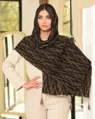 شال زنانه نخی پلیسه ایستایی عالی خنک