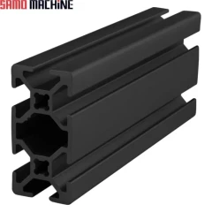 پروفیل آلومینیومی شیاردار 20×40 مشکی