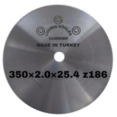 تیغ اره آتشی 2*350 سه گل ترکیه