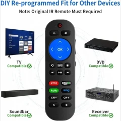 کنترل همه کاره TV ساندبار رسیور DVD برای همه برندها اورجینال امازون المان