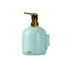 جا مایع دستشویی دیواری AXOR (آکسور) مدل Rosalina (روزالینا) رنگ فیروزه ای کد pjmrda