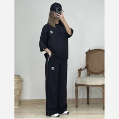 ست بلوز و شلوار زنانه مدل ماهلین جنس بزیاق