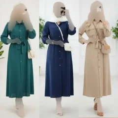 مانتو زنانه نگارا بابوس سه نخ