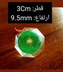 سنگ نورانی طرح الماس