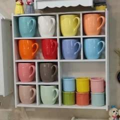 شلف تزئینی دکوری جای لیوان ماگ و کلبه دیواری pvc