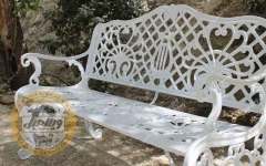 نیمکت آلومینیومی 3نفره مدل چنگ