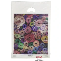 نایلکس دسته دار/ نازک و شفاف ( 100 عددی سایز 45*30)