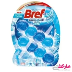خوشبو کننده ژله ای توالت فرنگی برف رایحه اقیانوس 8 عددی Bref