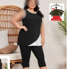 ست تاپ شلوارک بیگسایز