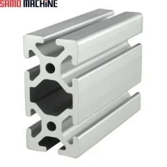 پروفیل آلومینیوم شیاردار 40×80