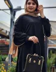 عبا زنانه عربی مغزی دوزی ماه پوش _ شیکان کده