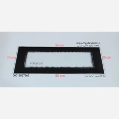 شیشه بخاری گازی نیک کالا شومینه مدل ( MC 26 * MC 28 * MC 30 ) 56 - 20 ( ساخت ایران )