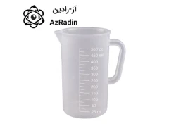 بشر 500cc پلاستیکی دسته دار