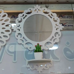 آینه کنسول نیلوفر مناسب حمام توالت ضدآب