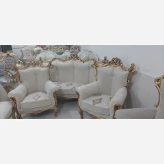 مبل سلطنتی 9نفره چوب راش یا گردو