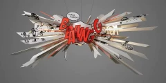 چراغ آویز اتاق کودک فارل مدل Boom F80