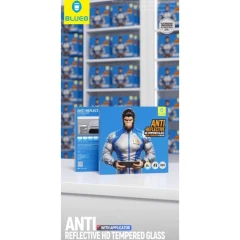 گلس محافظ صفحه آیپد BLUEO بلو AR Anti-Reflective HD Tempered With Applicator ضد انعکاس نور با اپلیکاتور