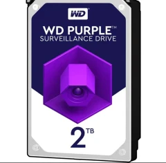 هارد دیسک اینترنال وسترن دیجیتال با رابط 3.0 SATA مدل WD 2TB Purple 64MB SATA 6Gb/s ظرفیت 2 ترابایت