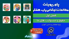 پاورپوینت حقوق و مسئولیت های ما – فصل 1 مطالعات اجتماعی پایه هفتم (25 اسلاید)