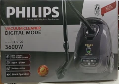 جاروبرقی فیلیپس 3600 مدل FC2120 وات مکش بسیار قوی صفحه لمسی بدنه اکلیلی