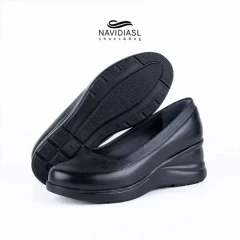کفش چرم زنانه مدل پورتو کد 4024001