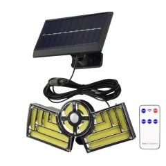 لامپ خورشیدی باغچه 48W پنل جدا FA-120A