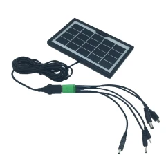 پنل شارژ CL-518WP خورشیدی سی سی لامپ