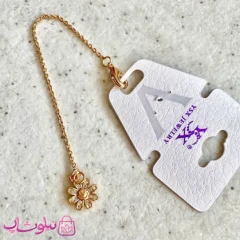 آویز ساعت زنانه وای اس ایکس طرح گل کد 199