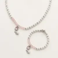 ست شکوفه مروارید صورتیBlush Pearl Bloom Set