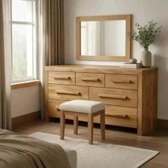میز آرایش روستیک