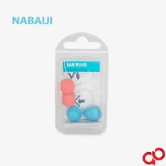 خرید گوش گیر شنا ژله ای نابایجی | گوش گیر سیلیکونی حرفه‌ای NABAIJI