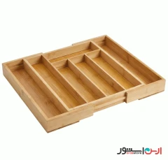 جا قاشقی داخل کابینت بامبو ریگلاژی