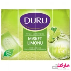 صابون مکعبی رایحه لیمو نعناع دورو بسته 4 عددی DURU