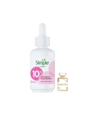 سرم نیاسینامید ضد جوش سیمپل اصل Simple Niacinamide+Vitmin B3 Booster Serum 30ML