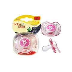 پستانک النا شب تاب فندقی (سرگرد) 0- 6 ماه کد 480 بی بی لند babyland
