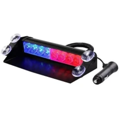 چراغ پلیسی خودرو روی داشبورد وارداتی، کیفیت عالی و نصب آسان