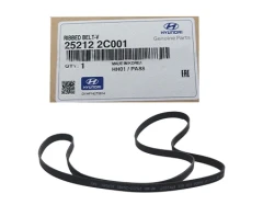 تسمه دینام هیوندای پارت نامبر HYUNDAI 25212-2C001 جنیون اصلیتسمه دینام هیوندای پارت نامبر HYUNDAI 25212-2C001 جنیون اصلیHYUNDAI 25212-2C001 Ribbed V-Belt Genuine Parts