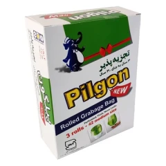کیسه زباله رولی 42 عددی پیلگون