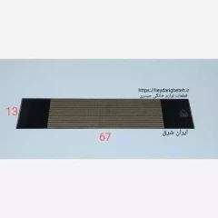 شیشه بخاری گازی ایران شرق 13 - 67
