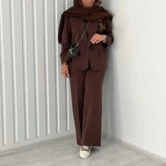 کت شلوار زنانه مازراتی تک دکمه