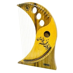 چنگ رومی دست ساز طرح ماه 19 سیم