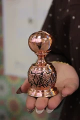 نمکدان مسی سیاه قلم نانو شده