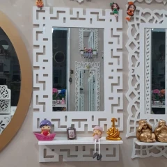 شلف آینه کنسول متوسط مدل ورساچ ضد آب