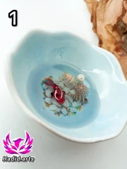 ظرف ماهی و جاعودی پایه دار