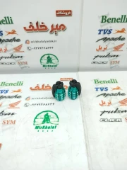 سر والف لاستیک (تایر) نارنجکی سبز