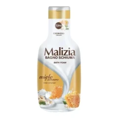 شامپو بدن Malizia مالیزیا مدل عسل و زنجبیل حجم 1000 میل
