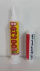 چسب اکواریوم سرنگی رازی متوسط 75میلی