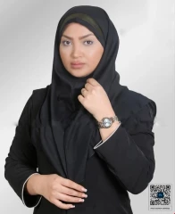 مقنعه کرپ تلدار قد 90